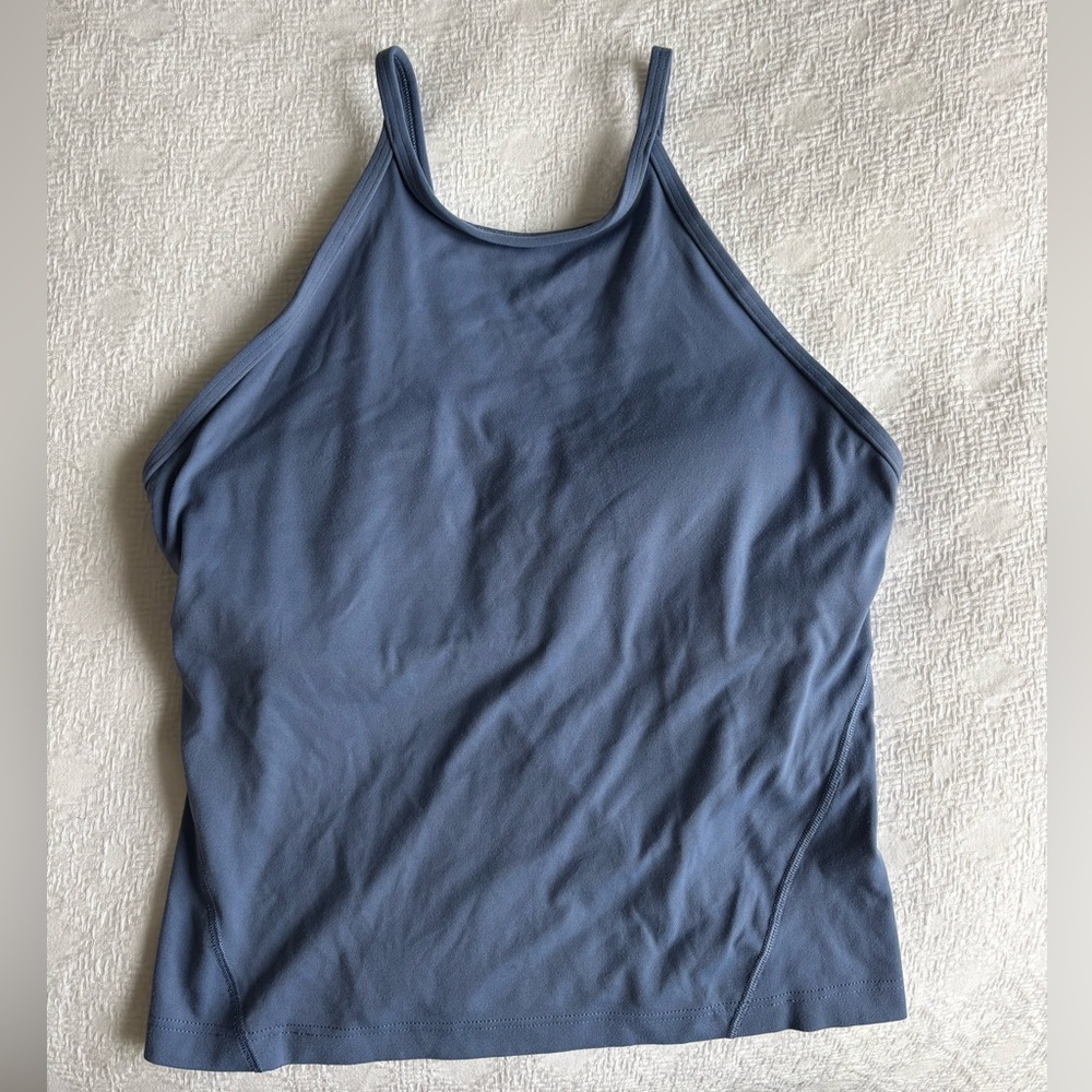 lululemon athletica Blue Tank Top